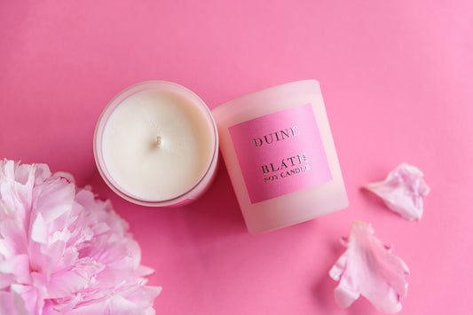 soy candle 'Blath' from Irish Wellness Gift Box Brand DUINE